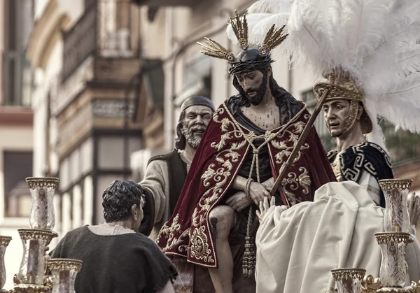 Semana Santa em Sevilha, Irmandade de San Esteban — Fotografia de Stock