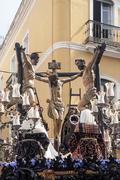 Semana Santa de Sevilla, hermandad de carreteria — Foto de Stock