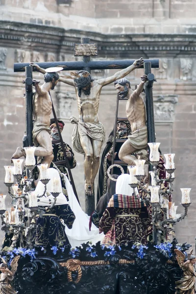 Semana Santa de Sevilla, hermandad de carreteria — Foto de Stock