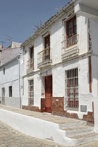 Улицы города Алозайна в провинции Малага, Испания — стоковое фото