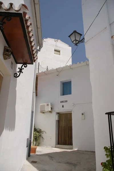 Streets of the town of Alozaina in the province of Malaga, Spain — Stock Photo, Image