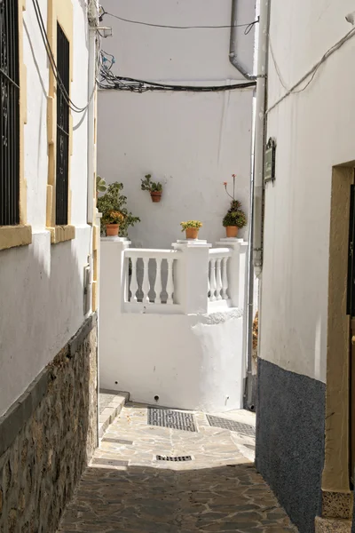 Calles de la localidad de Alozaina en la provincia de Málaga, España — Foto de Stock