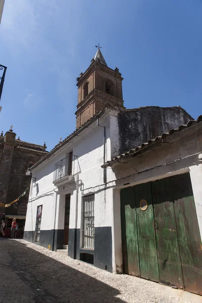 Vesnice v provincii Huelva Cortegana — Stock fotografie
