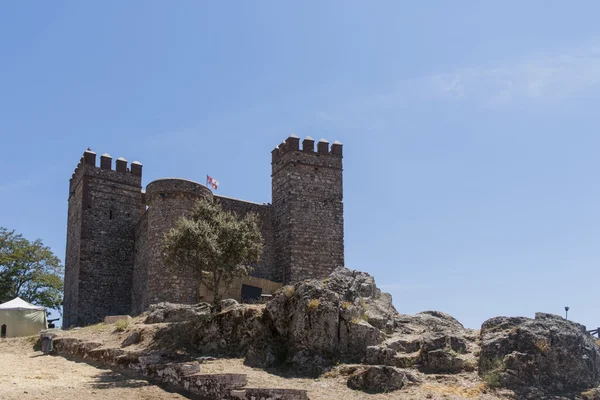 Hrady v provincii Huelva Cortegana, Andalusie — Stock fotografie