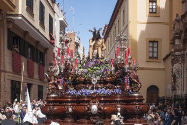 Kardeşlik akşam yemeği, Paskalya Seville İsa alçakgönüllülük ve sabır içinde
