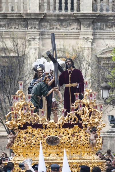 Semaine Sainte à Séville, fraternité de paix — Photo