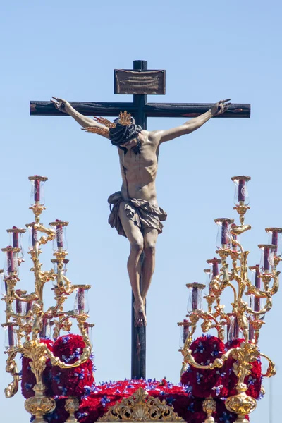 Procesión Hermandad San Bernardo Semana Santa Sevilla — Foto de Stock