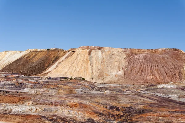 Вид Басейні Rio Tinto Видобутку Провінції Уельва — стокове фото