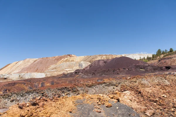 Lugares de España. Cuenca minera de Río Tinto en la provincia de Huelva, Andalucía —  Fotos de Stock