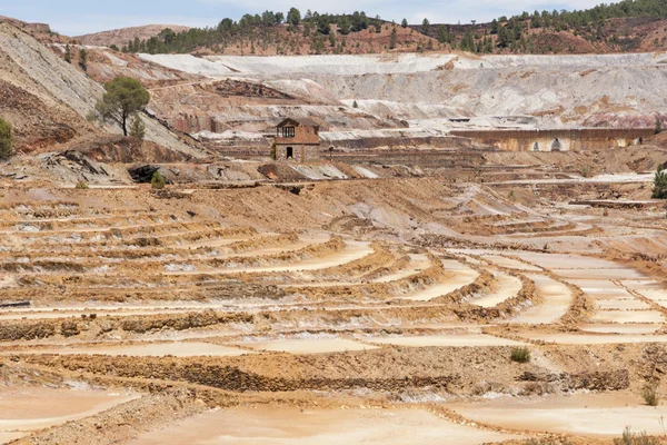 Vistas Cuenca Minera Del Río Tinto Provincia Huelva —  Fotos de Stock