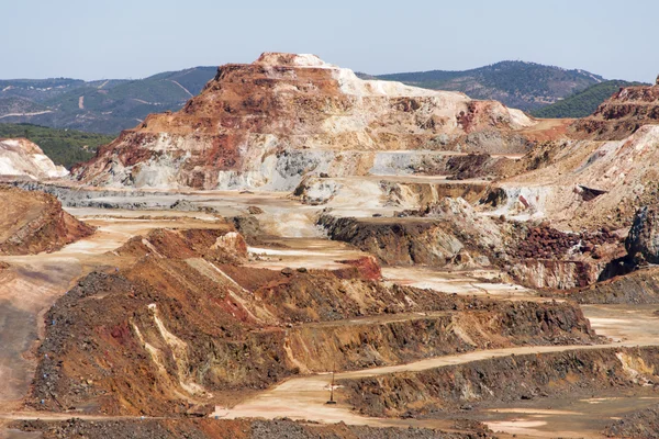 Lugares de España. Cuenca minera de Río Tinto en la provincia de Huelva, Andalucía —  Fotos de Stock