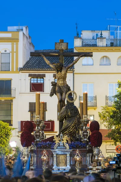 Semana Santa de Sevilla, Hermandad de Hiniesta — Foto de Stock