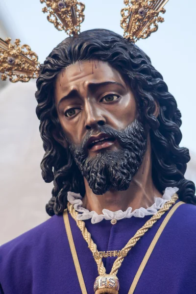 Semana Santa de Sevilla Jesús cautivo y rescatado —  Fotos de Stock