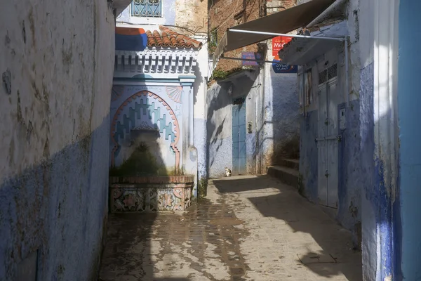 Turistická vesnice z Maroka, Chefchaouen — Stock fotografie