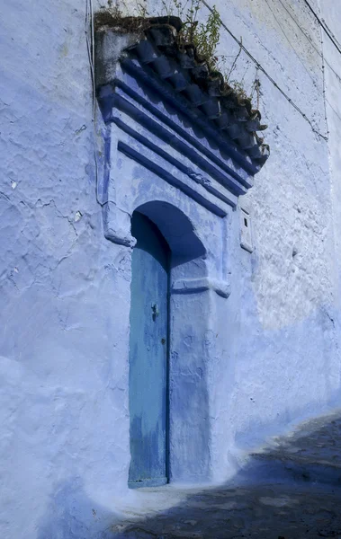 Touristische Dörfer in Marokko, chefchaouen — Stockfoto