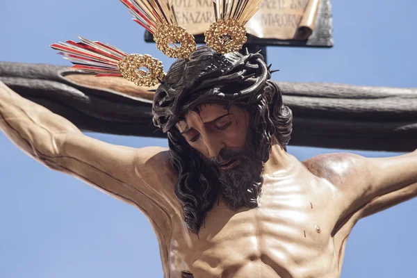 Holy Week in Seville, Brotherhood of Hiniesta — Stock Photo, Image