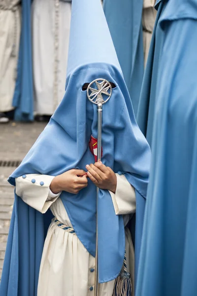 Semana Santa em Sevilha, o Nazareno — Fotografia de Stock