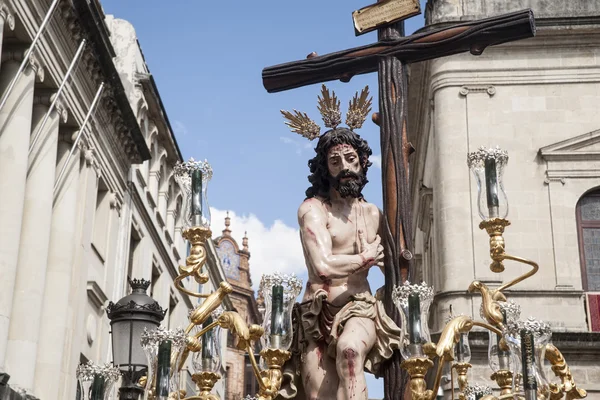 Христос братства сонця, Великдень в Севільї — стокове фото