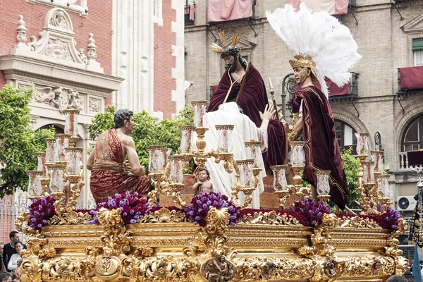 Semana Santa de Sevilla, Hermandad de San Esteban — Foto de Stock