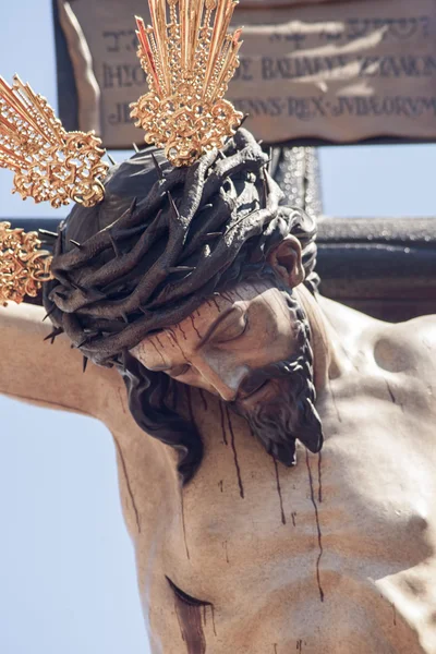 Semana Santa em Sevilha, irmandade de São Bernardo — Fotografia de Stock