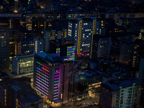 Milan Italy April 2019 Modern Buildings Milan Central Station Area — Stock Photo, Image