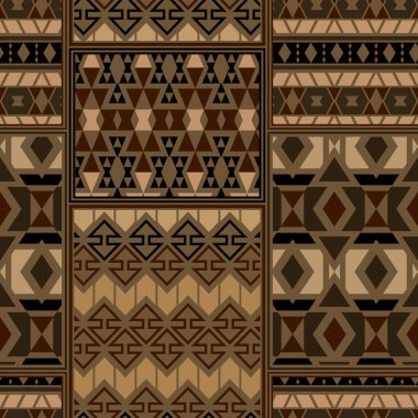 Aztek seamless modeli