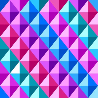 Kesintisiz geometrik etnik desen