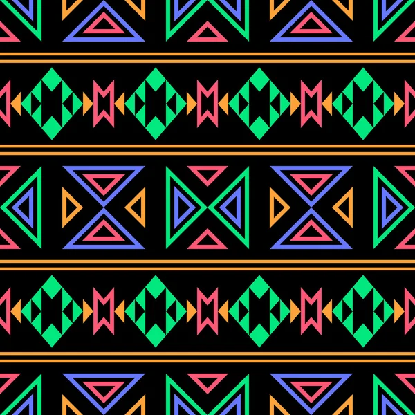 Naadloze Azteekse patroon — Stockvector