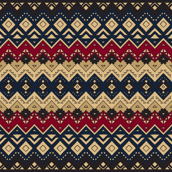 Seamless aztec pattern — Stock Vector