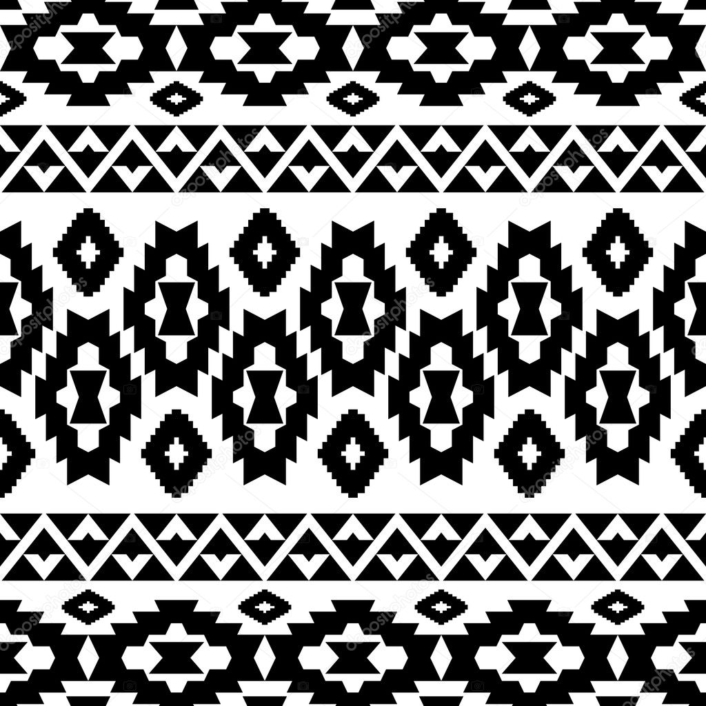 Seamless Aztec pattern