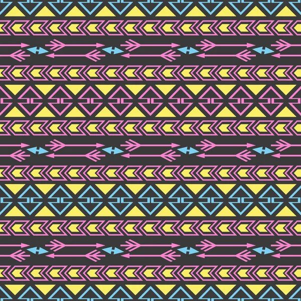 Naadloze boho patroon — Stockvector