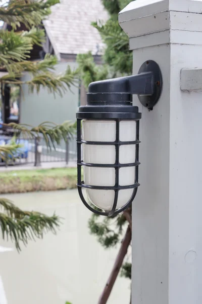 Garden classic lantern — Stock Photo, Image