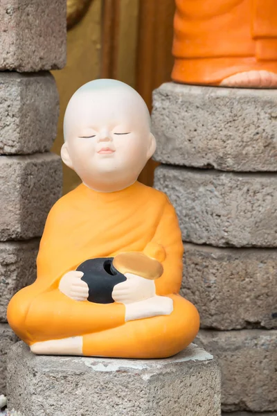 Budist keşiş heykeli — Stok fotoğraf