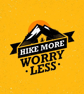 Dağ Yürüyüşü Yaratıcı Motivasyon Teklif. 