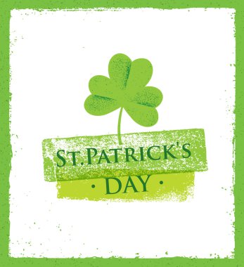 St. Patricks Day Creative Banner Concept.