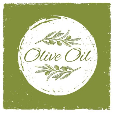 Zeytinyağı organik yaratıcı tasarım 