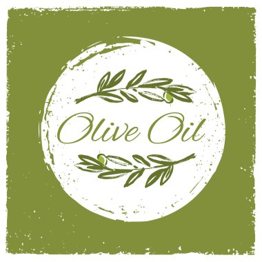 Zeytinyağı organik yaratıcı tasarım 