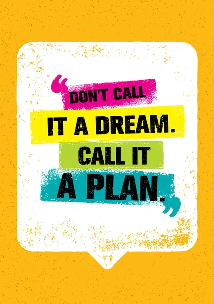 Don't Call It A Dream. — Stockvector