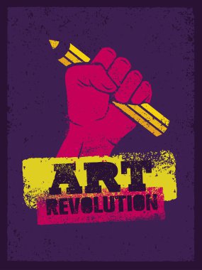 Sanat devrim yaratıcı Poster