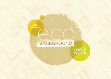 Eco organik afiş