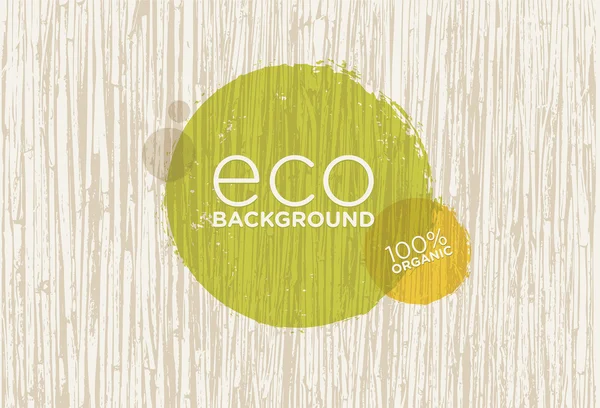 Eco organik arka plan — Stok Vektör