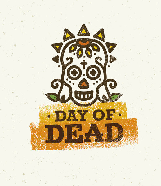 День творческого слона мертвого черепа
