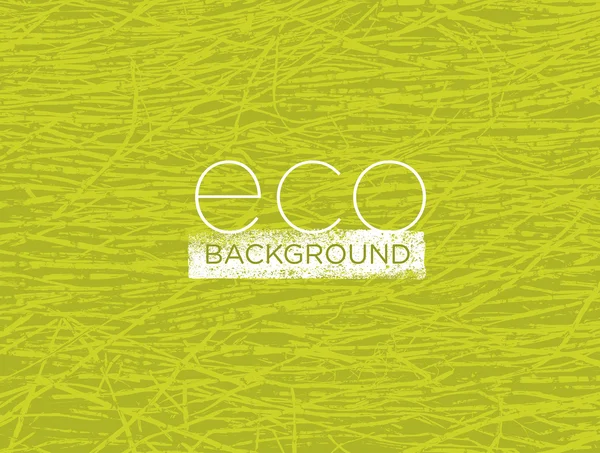 Eco organique fond lumineux — Image vectorielle