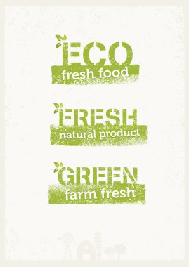 Eco gıda tasarım öğeleri