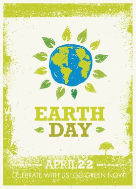 Earth Day Eco Poster clipart