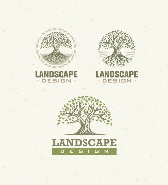 Landscape Design Set clipart