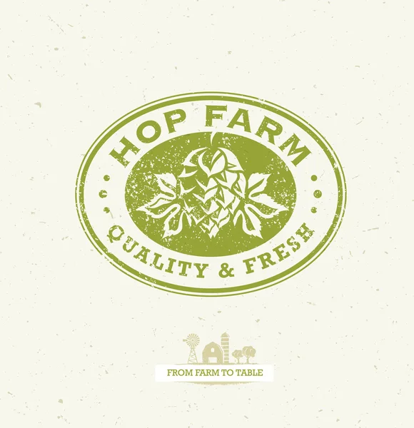 Hop Farm Contexte — Image vectorielle