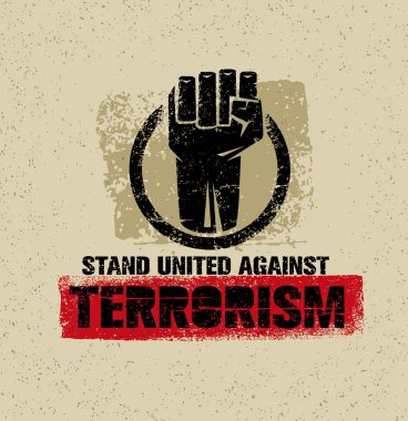 Karşı terörizm Poster stand Amerika