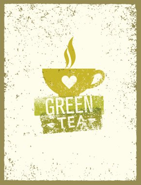 Organik yeşil çay Kupası