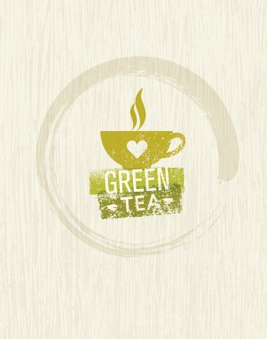 Organik yeşil çay Kupası